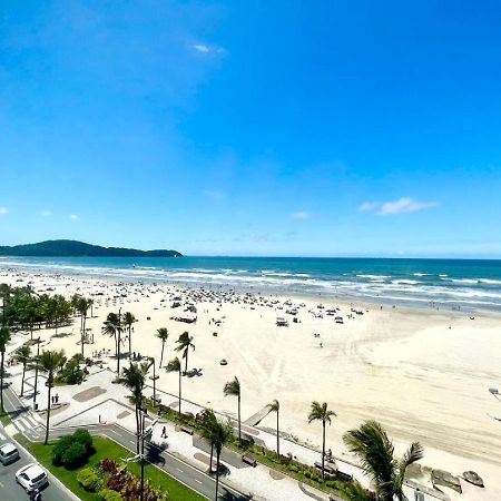 Apartamento Guilhermina De Frente Para O Mar Praia Grande  Eksteriør billede