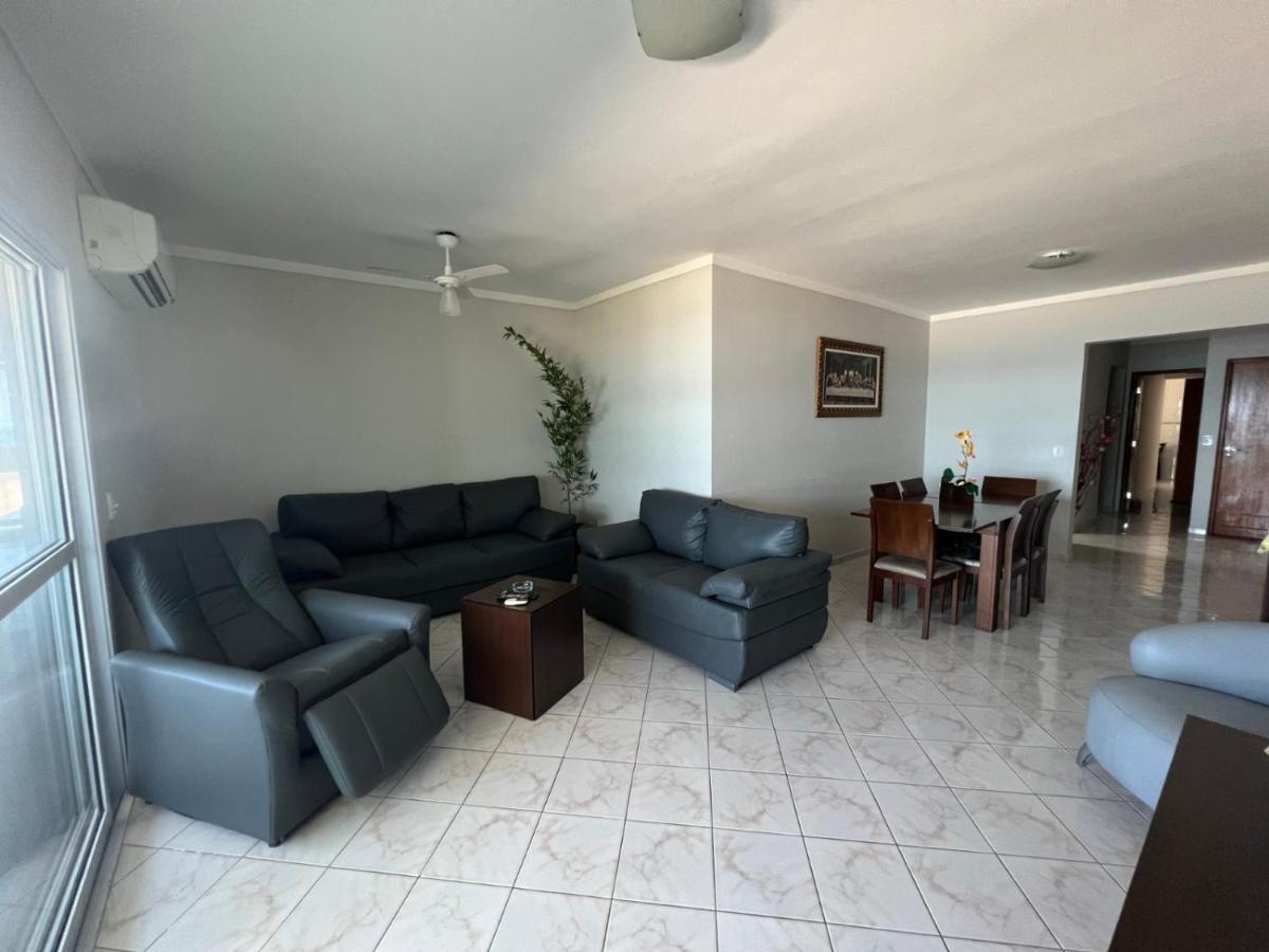 Apartamento Guilhermina De Frente Para O Mar Praia Grande  Eksteriør billede