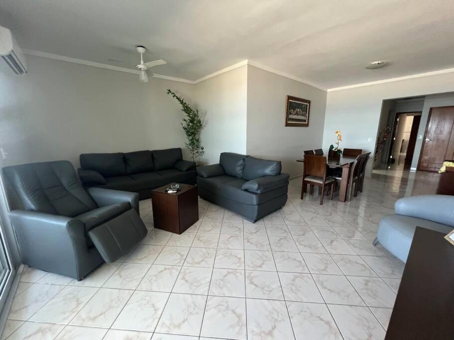 Apartamento Guilhermina De Frente Para O Mar Praia Grande  Eksteriør billede
